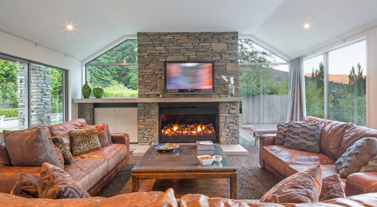 Riverview Retreat Holiday Home By Majordomo Queenstown Oda fotoğraf